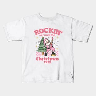 Rockin' Around The Christmas Tree Kids T-Shirt